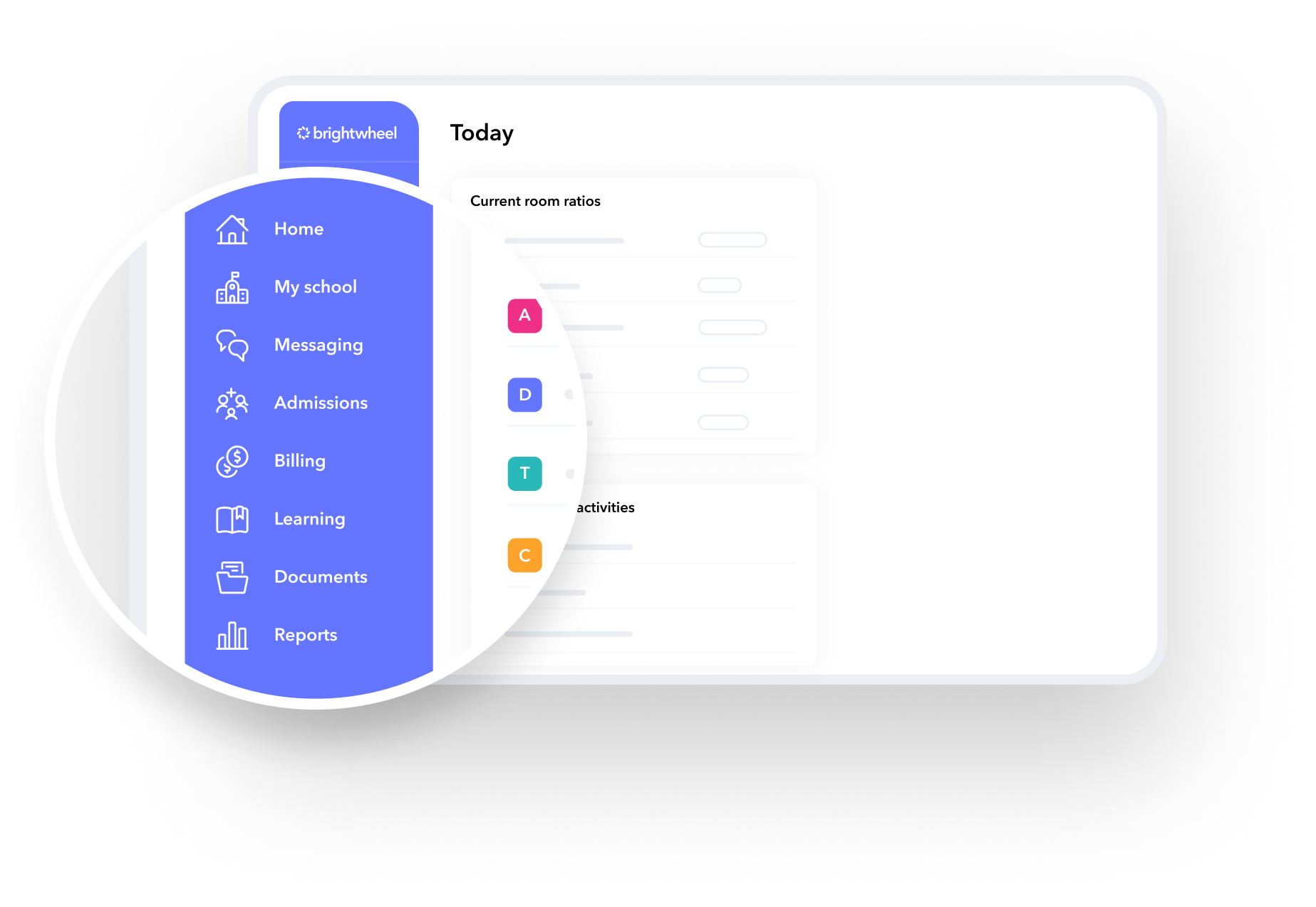 All the essential features in one integrated childcare app