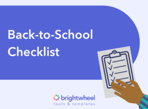 Back to School Checklist - thumbnail